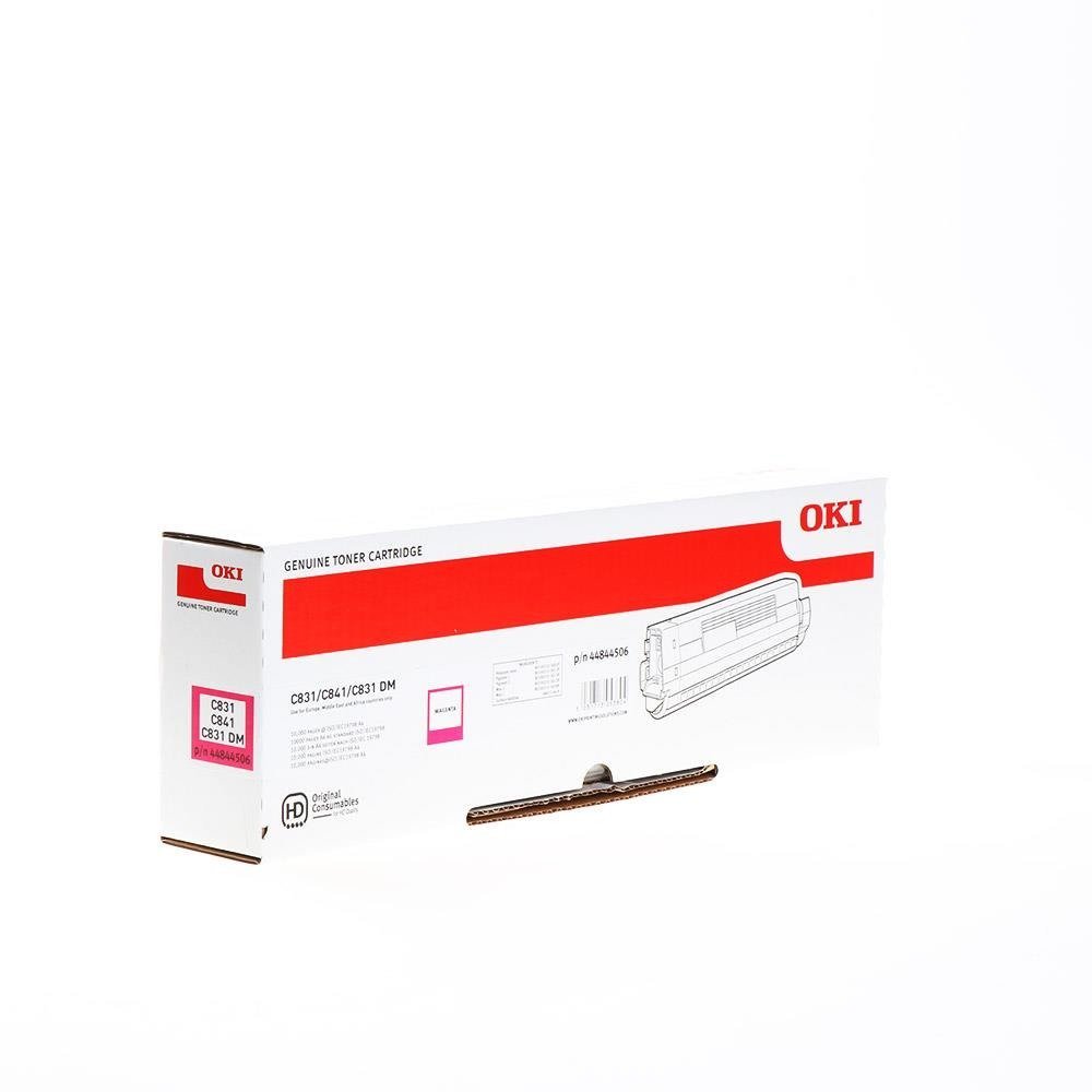 Toner Oki (44844506), 10000 stron, magenta (purpurowy)