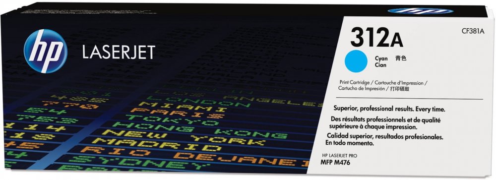 Toner HP 312A (CF381A), 2700 stron, cyan (błękitny)