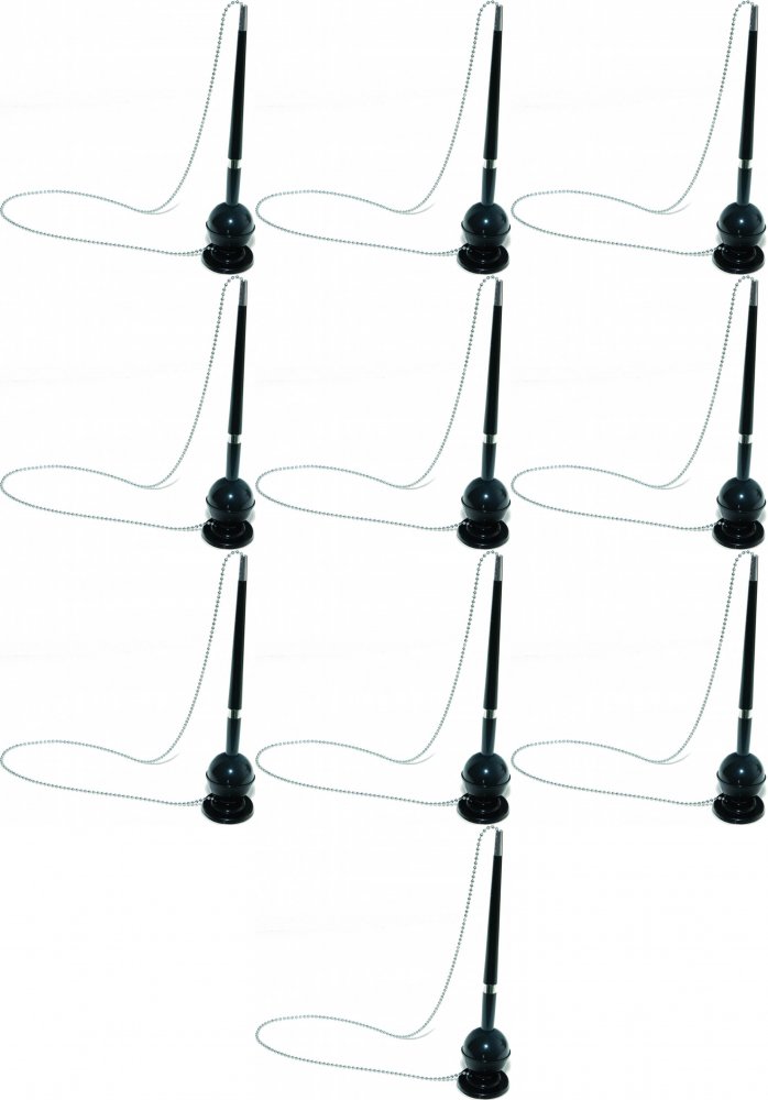 10x Długopis mocowany na łańcuszku Office Products, stojący, niebieski