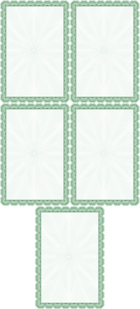 5x Dyplom Arnika Galeria Papieru, A4, 170g/m2, 25 arkuszy