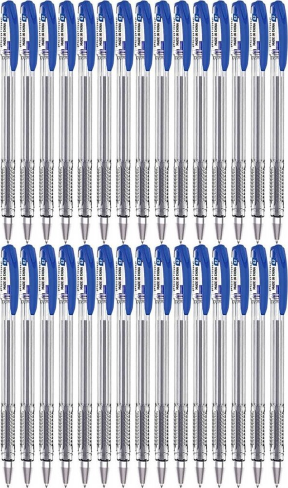 48x Długopis Deli Think, niebieski