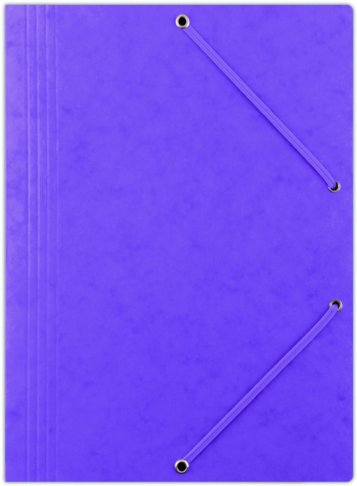 Teczka preszpanowa z gumką Donau, A4, 390g/m2, fioletowy