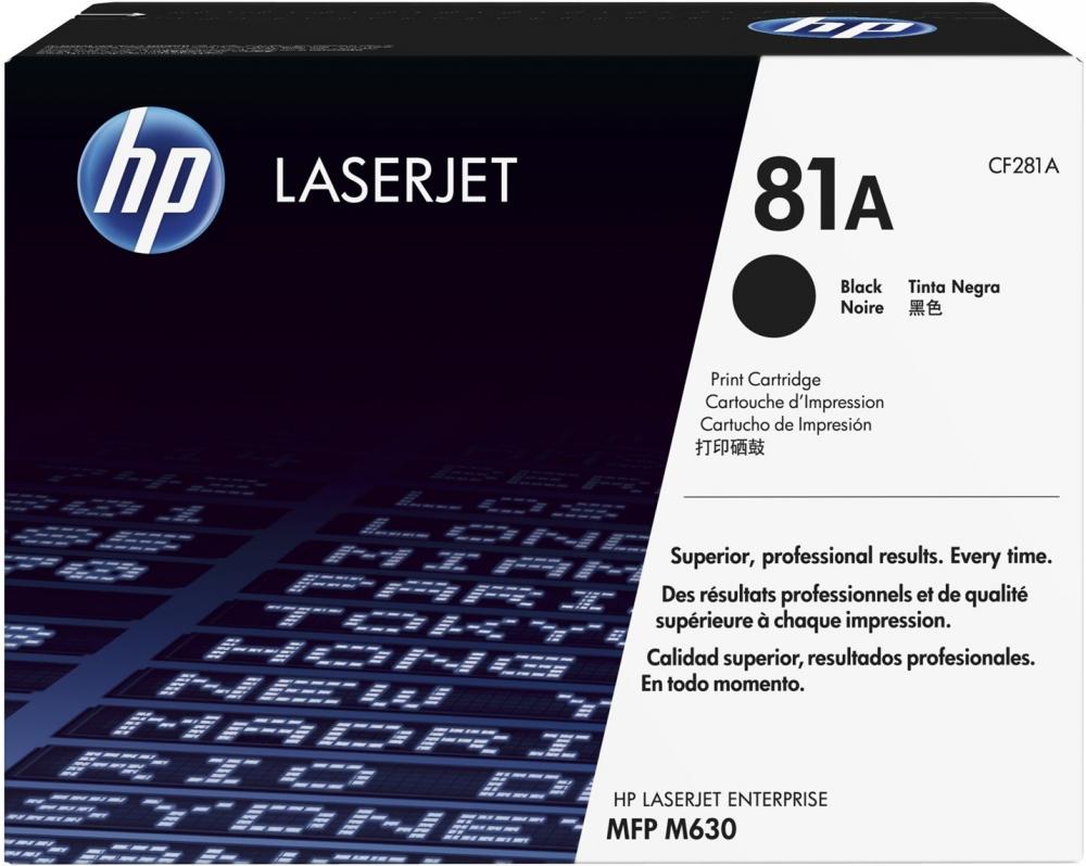 Toner HP 81A (CF281A), 10500 stron, black (czarny)