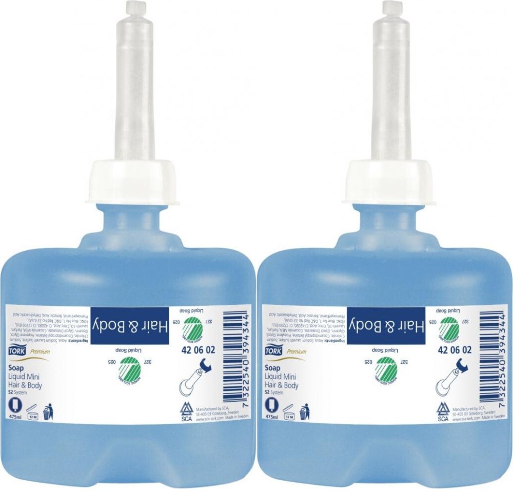 2x Mydło w płynie Tork 420602, do dozownika DM1, kwiatowy, 475ml