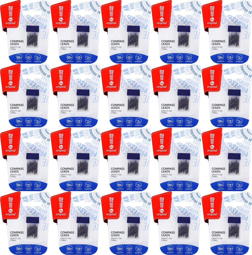 20x Grafity do cyrkli MemoBe, 10 sztuk