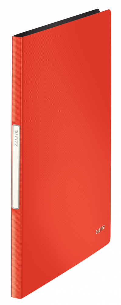 Album ofertowy Leitz Solid, A4, 20 koszulek, jasnoczerwony