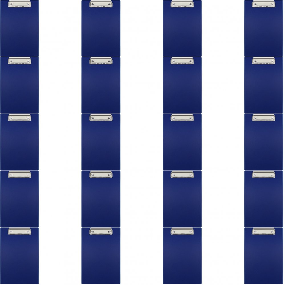 20x Clipboard Biurfol, A5 granatowy