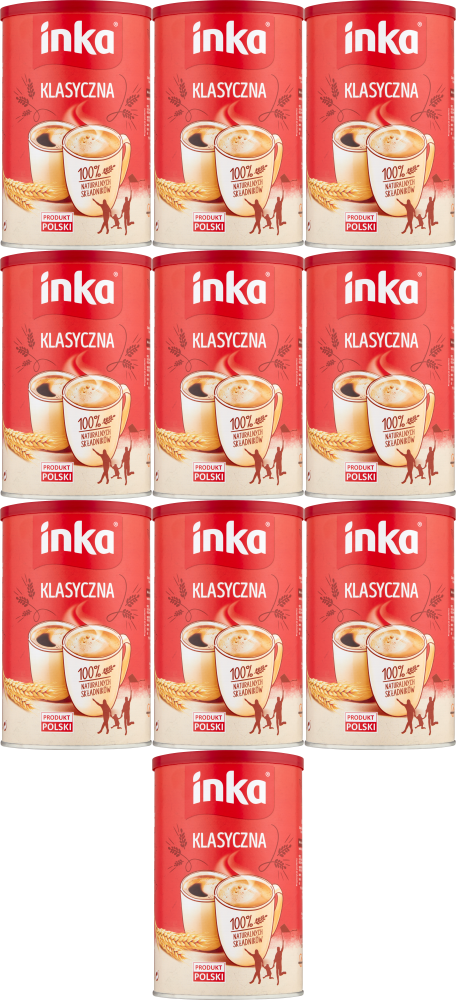 10x Kawa zbożowa Inka, puszka, 200g