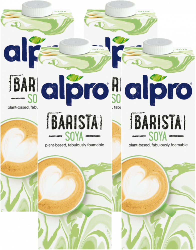 4x Napój sojowy Alpro Barista, 1l
