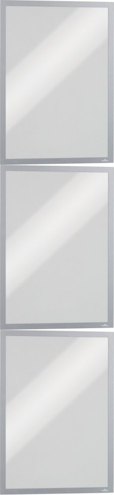 3x Ramka magnetyczna Durable Duraframe Magnetic, A3, 5 sztuk, srebrny