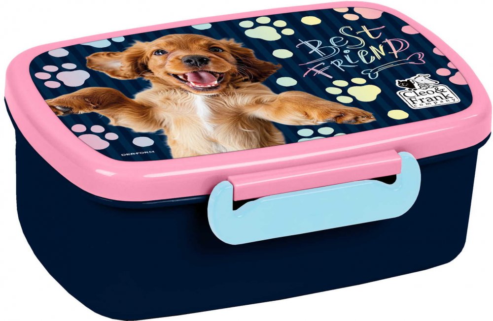 Lunchbox Derform A Cleo&Frank (Pies), 16.5x10x7cm