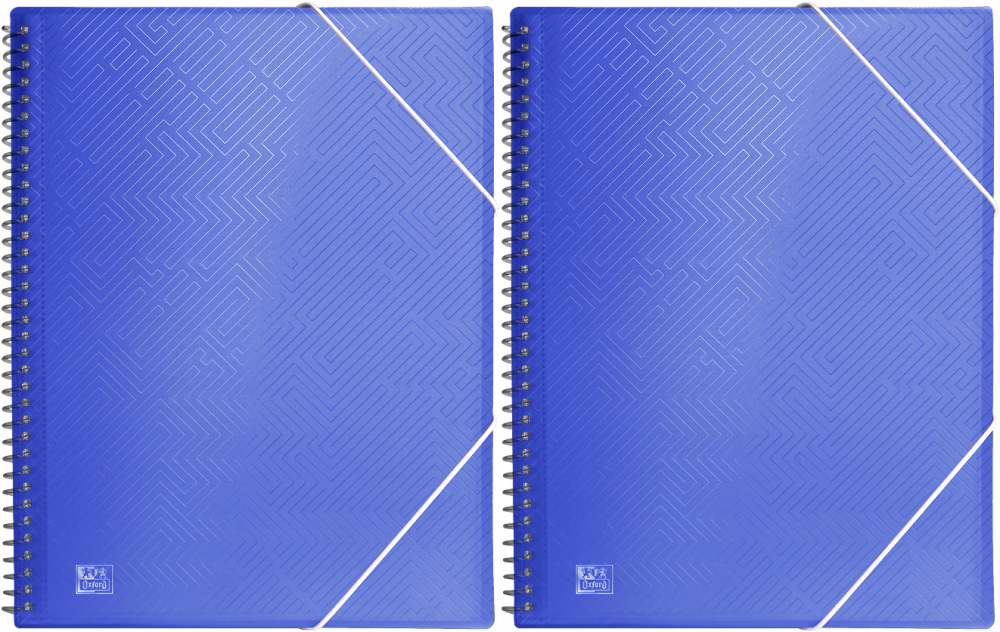 2x Album ofertowy Oxford Urban, A4, na 20 koszulek, mix kolorów