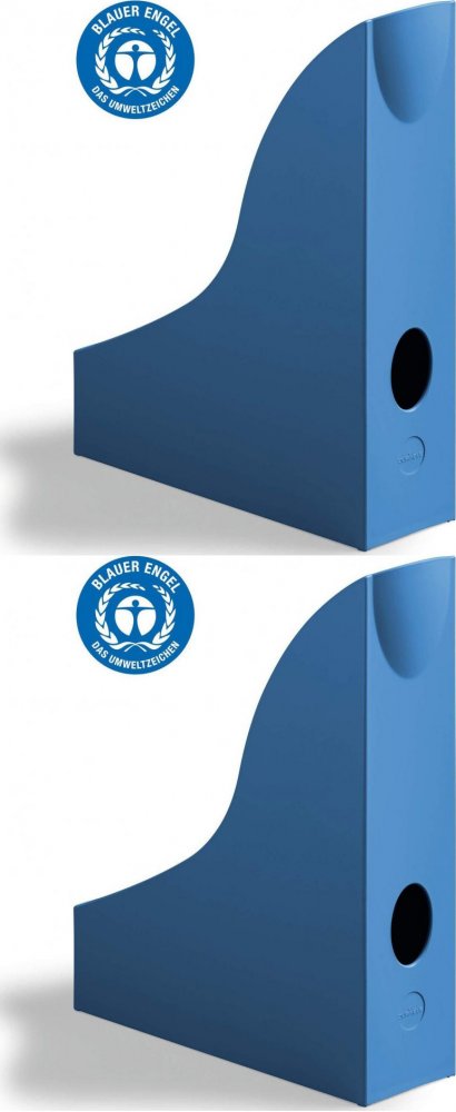 2x Organizer na katalogi Durable Eco, A4, niebieski