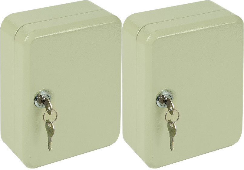 2x Szafka na klucze Grand GR-CZ 20, na 20 kluczy, w zestawie z 2 kluczami,