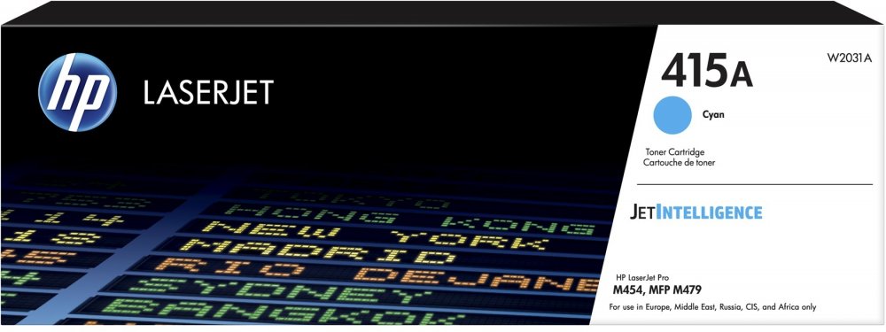 Toner HP 415A (W2031A), 2100 stron, cyan (błękitny)