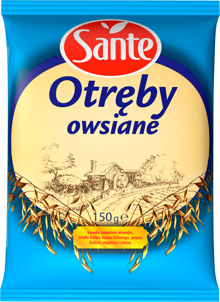 Otręby owsiane Sante, 150g