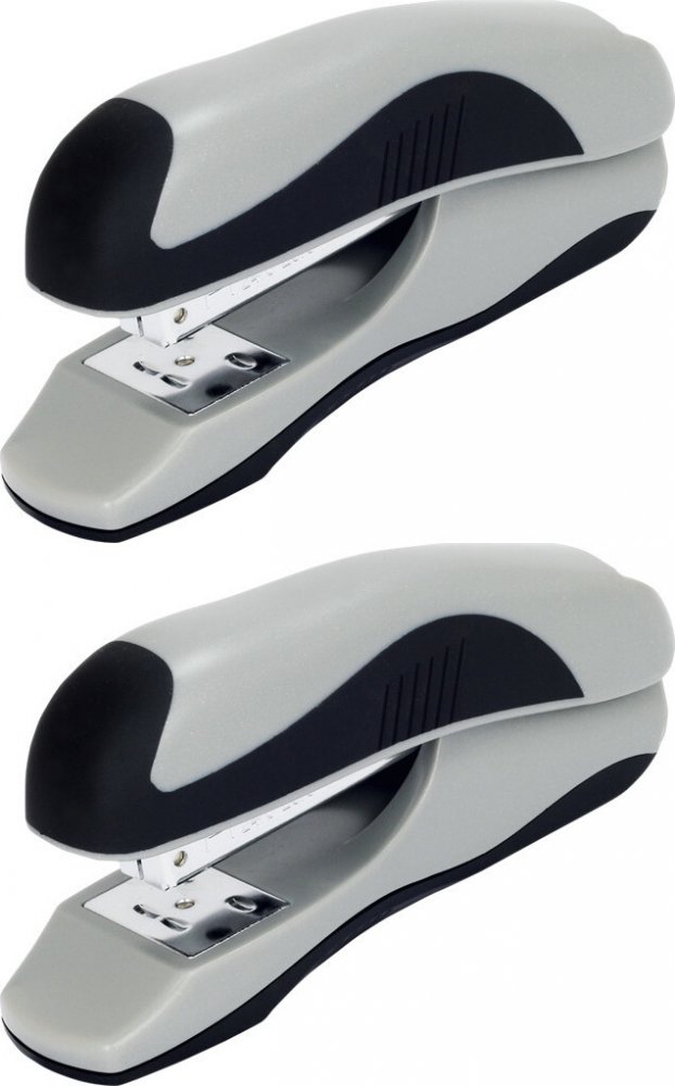 2x Zszywacz Eagle S5023B Alpha, do 20 kartek, czarny