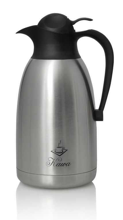 Termos dzbanek do kawy Promis, stal, 2l, srebrny