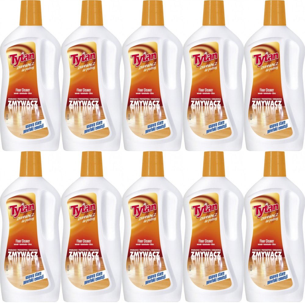 10x Płyn do podłóg (zmywacz) Tytan, 450ml