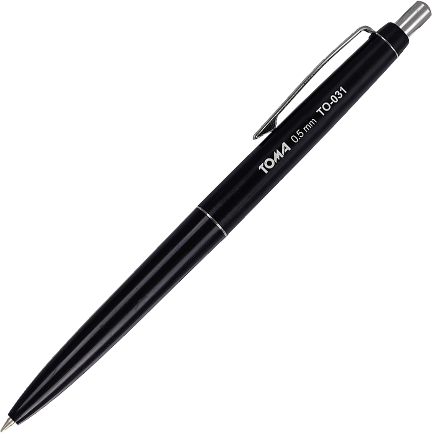 Długopis automatyczny Toma TO-031, 0.5 mm, czarny