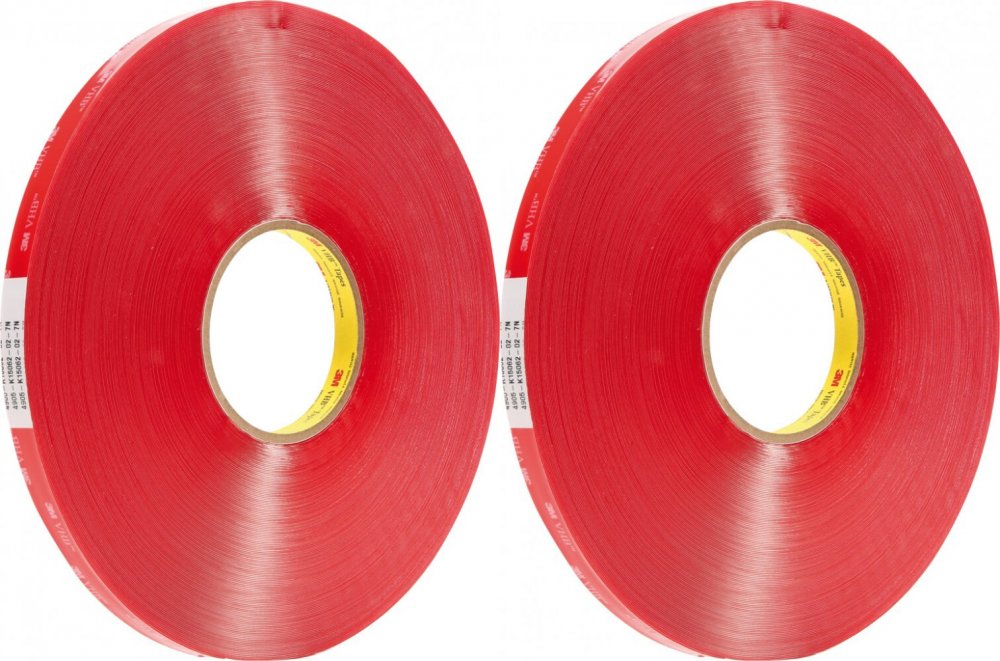 2x Taśma dwustronna 3M VHB 4918F, 9mm x 16.5m, przezroczysty
