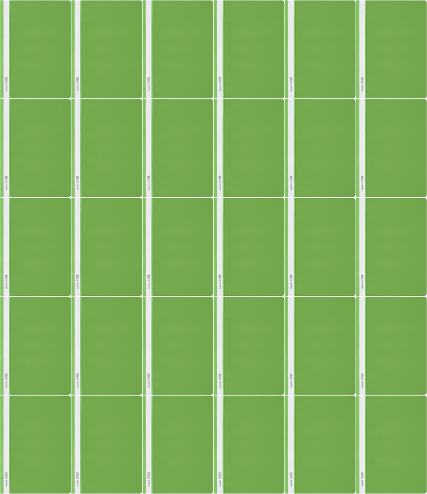 40x Skoroszyt plastikowy Biurfol, twardy, A4, jasnozielony