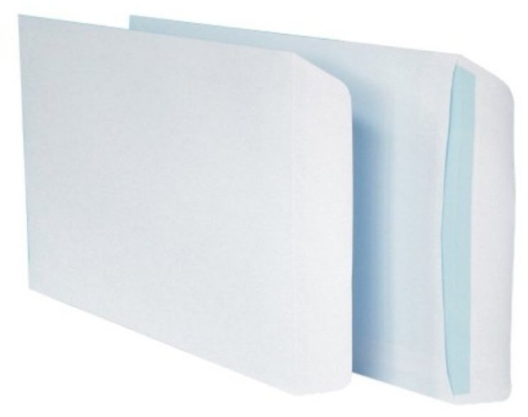 Koperta standardowa Rayan, B5, samoklejąca SK, 25 sztuk, biały