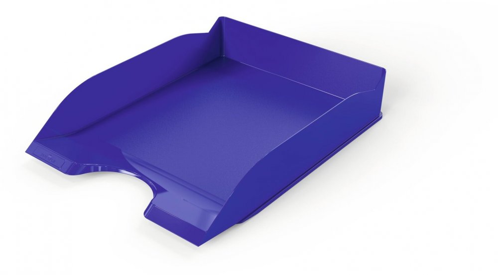 Półka na dokumenty Durable Basic, A4, plastikowa, niebieski