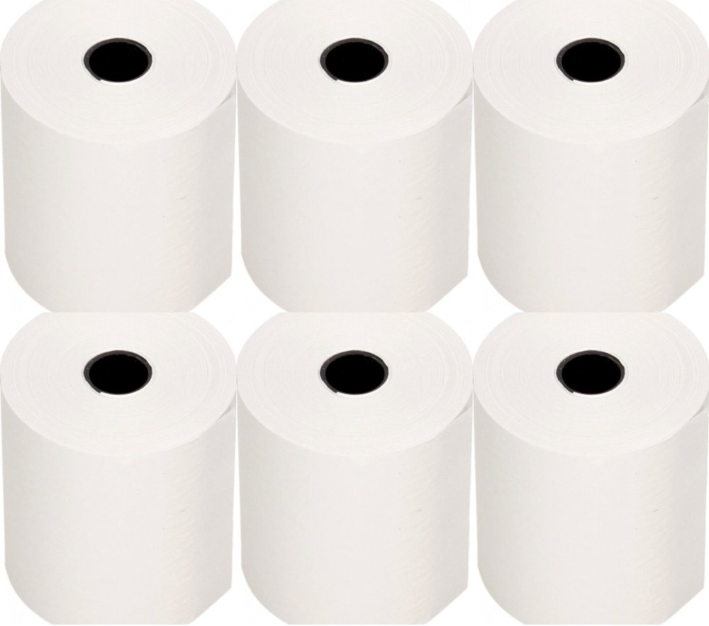 6x Rolka offsetowa Emerson, 76mm x 25m, 10 sztuk
