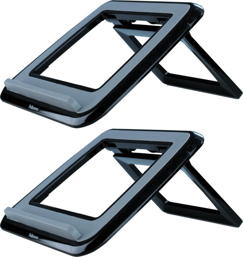 2x Podstawka pod laptopa Fellowes Quick Lift I-Spire, 320x42x286mm, czarny