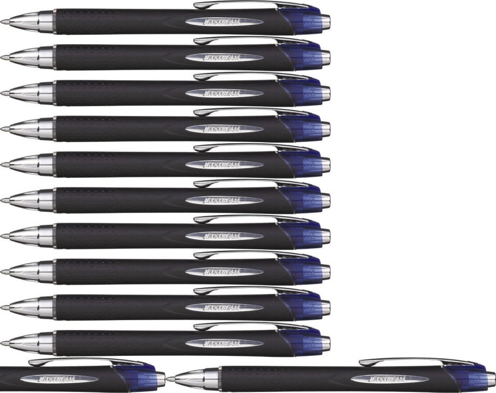 12x Pióro kulkowe Uni, Jetstream SXN-210, 0.45 mm, niebieski