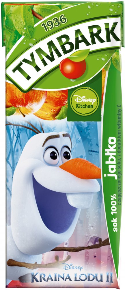 Sok jabłkowy Tymbark, kartonik, 0.2l