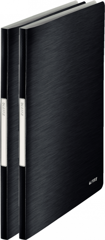 2x Album ofertowy Leitz Style, A4, 40 koszulek, czarny