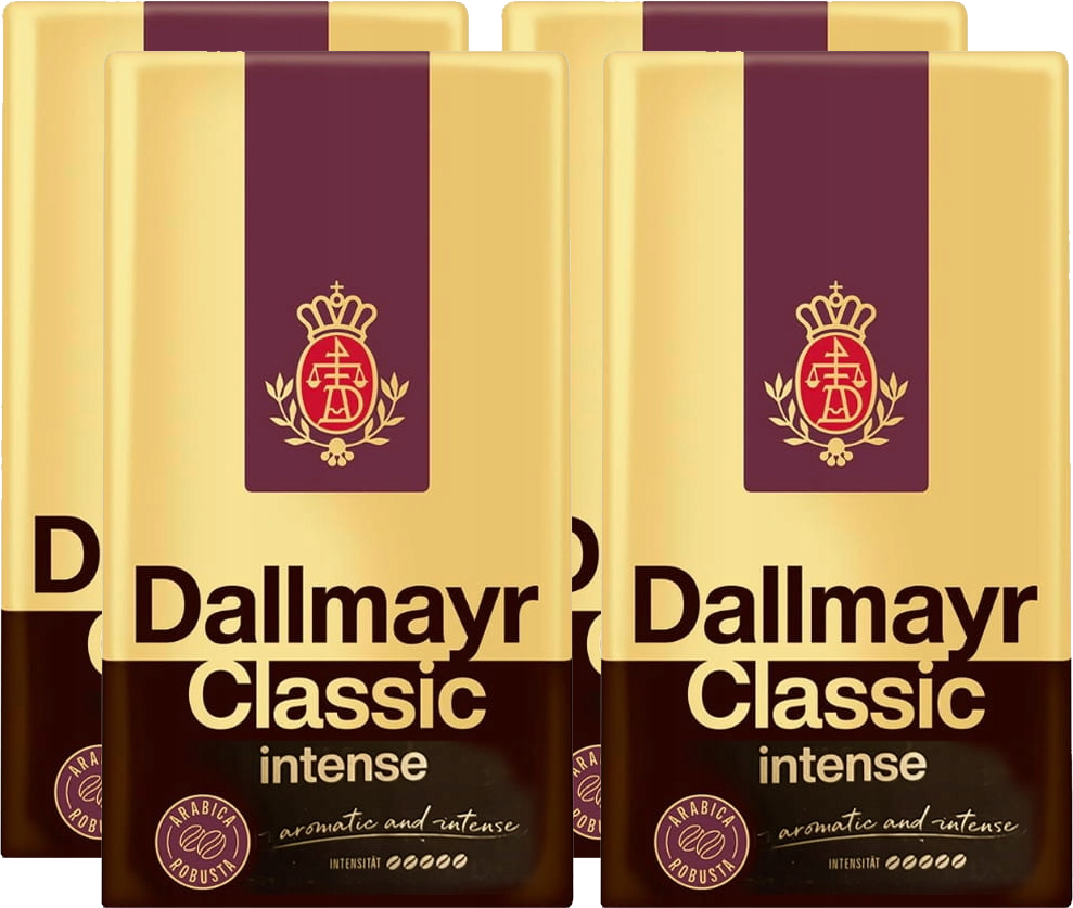 4x Kawa mielona Dallmayr Classic Intense, 500g
