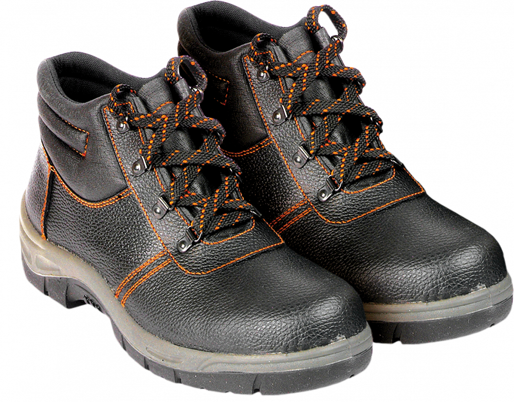 Buty robocze Reis BRO, skóra bydlęca, rozmiar 43, czarny