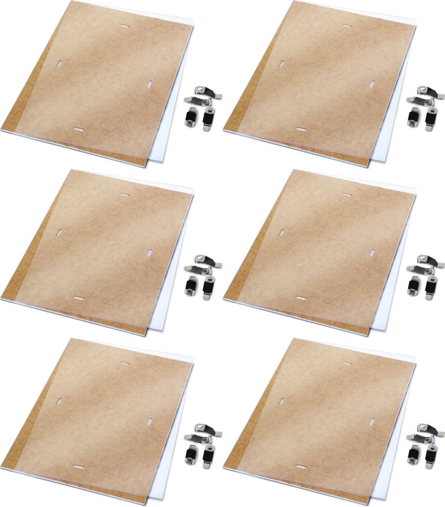 6x Antyrama DONAU, pleksi, A4, 210x297mm