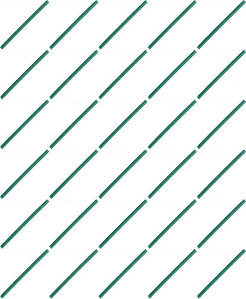 52x Listwa wsuwana Durable, 3mm, do 30 kartek, 1 sztuka zielony