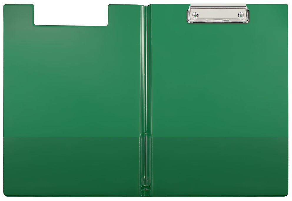 Clipboard D.Rect, z okładką, A4, zielony