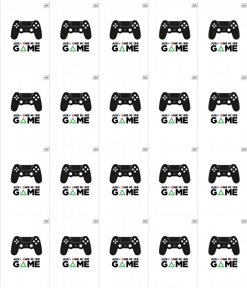 20x Zeszyt do słówek w kratkę Interdruk, A6, 16 kartek, mix wzorów