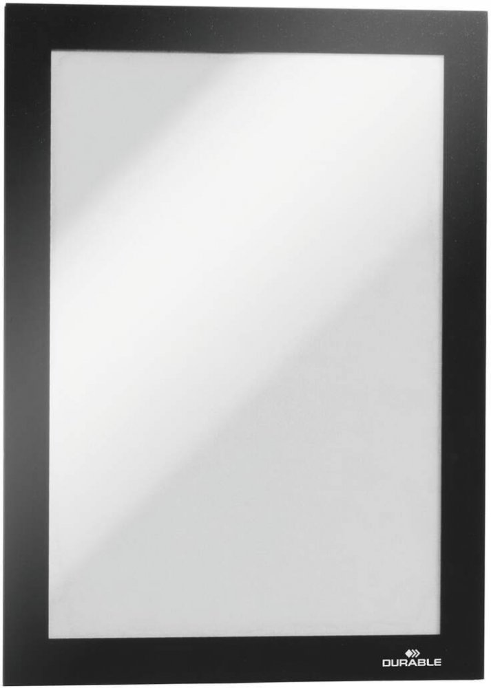 Ramka magnetyczna Durable Duraframe Magnetic, A5, 5 sztuk, czarny