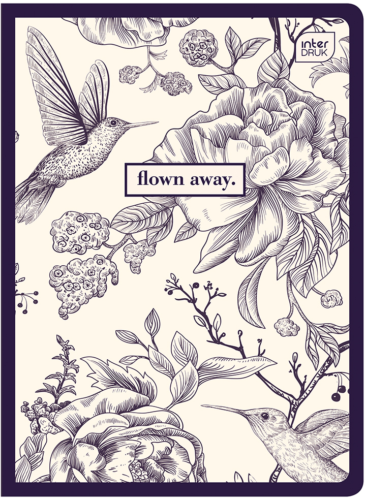 Zeszyt w linie Interdruk UV Girls, A5, 60 kartek, mix wzorów