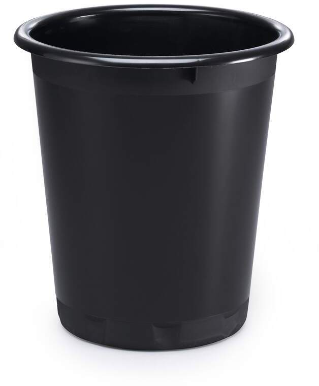 Kosz na śmieci Durable Basic, 13l, czarny
