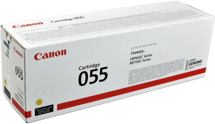 Toner Canon 3013C002 (CRG-055Y), 2100 stron, yellow (żółty)