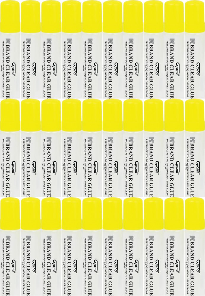 72x Klej biurowy Grand K, w płynie, 30ml