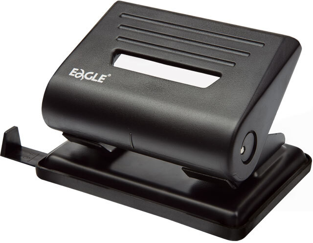 Dziurkacz Eagle 837, do 25 kartek, czarny