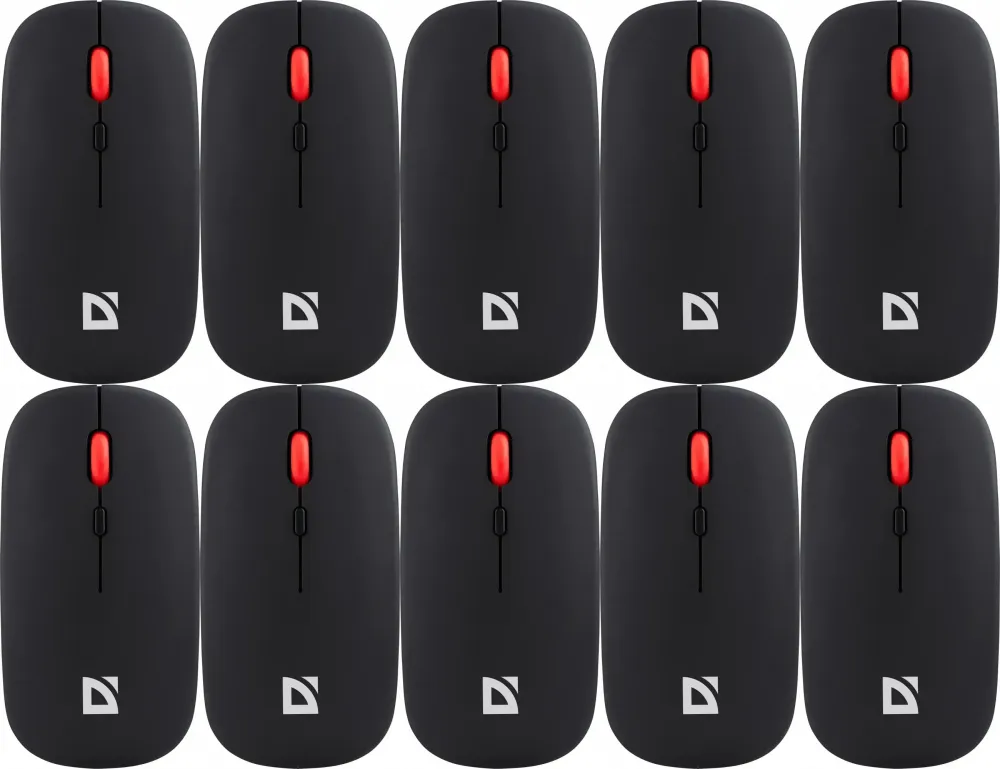 10x Myszka bezprzewodowa Defender Virtual MB-635, optyczna, czarny