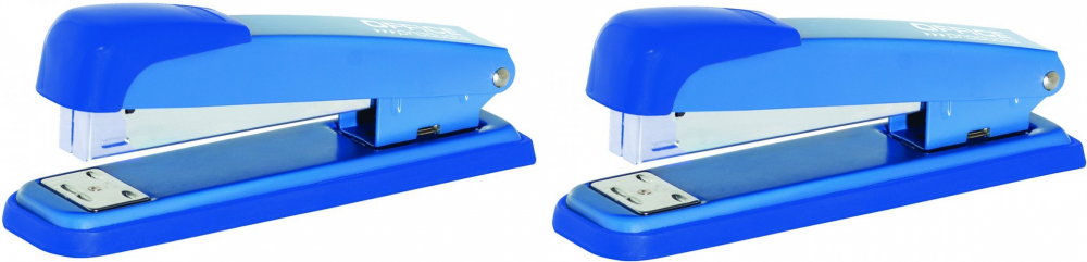 2x zszywacz Office Products, do 40 kartek, niebieski