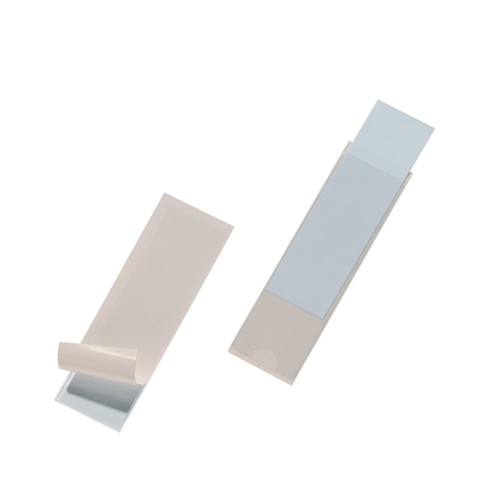 Kieszeń samoprzylepna Durable Pocketfix, 100x28mm, 10 sztuk, transparentny