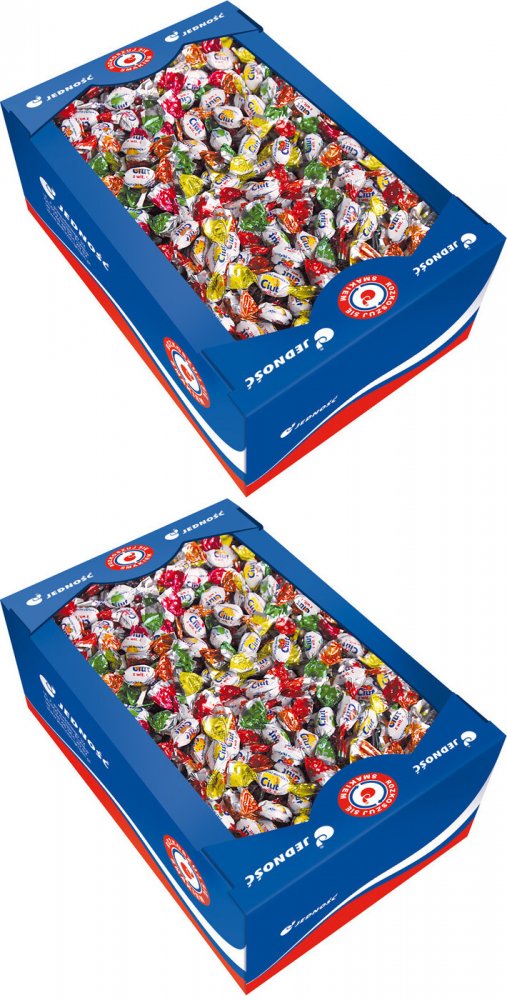 2x Cukierki pastylki Jedność Ciut, z witaminą C, 2kg