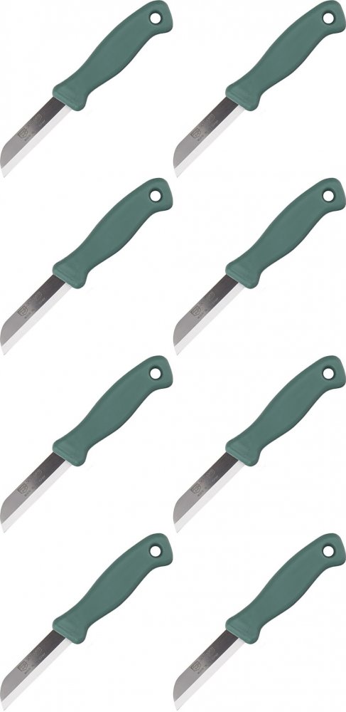 8x Nożyk kuchenny Formson Solingen mały, 15.5x2.5cm, mix kolorów